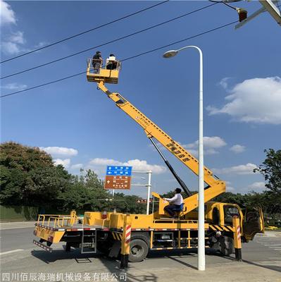 成都32米高空車出租、成都16米路燈車租賃