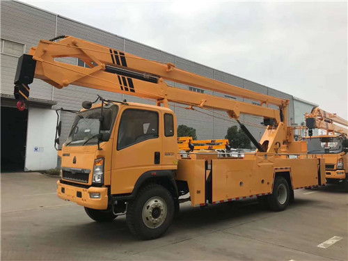 東風14米路燈安裝車分期