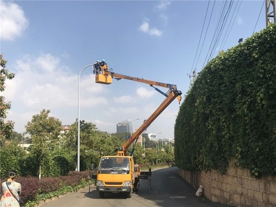 玉溪路燈安裝車出租 高空外墻涂料車租賃